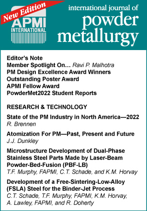 International Journal of Powder Metallurgy