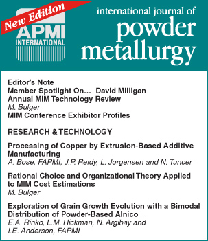 International Journal of Powder Metallurgy